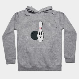 Retro Bowling Pin Hoodie